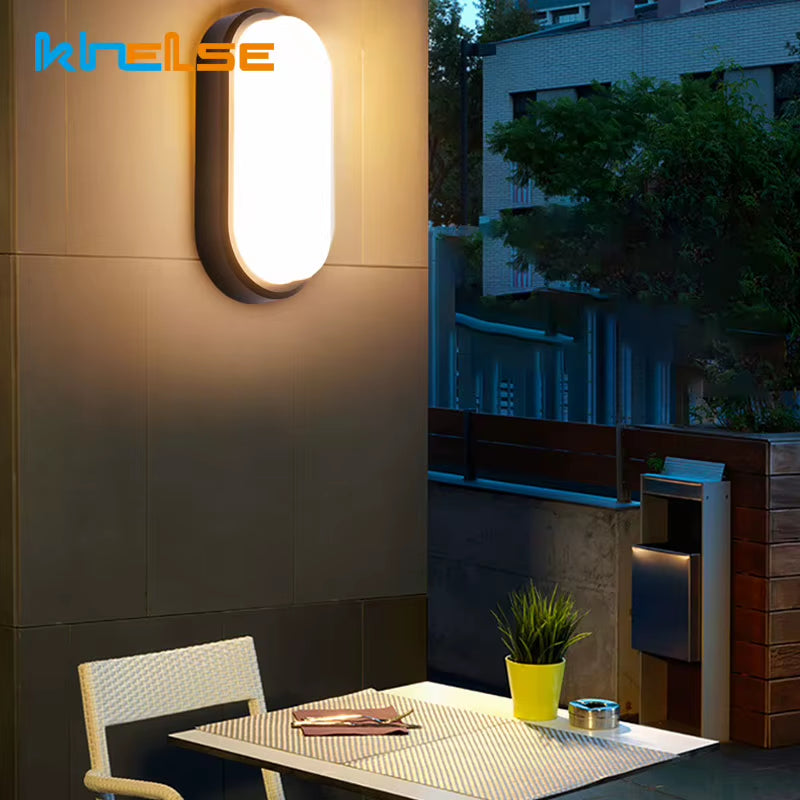 16W/20W Modern LED Outdoor Wall Lamp Motion Sensor Waterproof Ceiling Sconce Bathroom Garden Porch Decor Wall Lighting AC85-265V