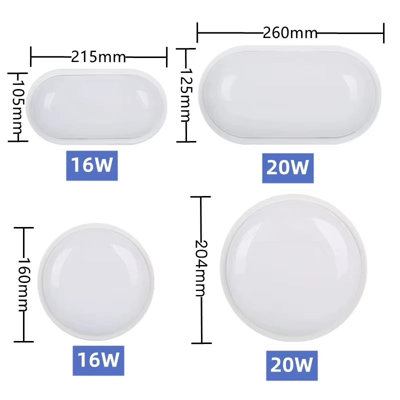 16W/20W Modern LED Outdoor Wall Lamp Motion Sensor Waterproof Ceiling Sconce Bathroom Garden Porch Decor Wall Lighting AC85-265V